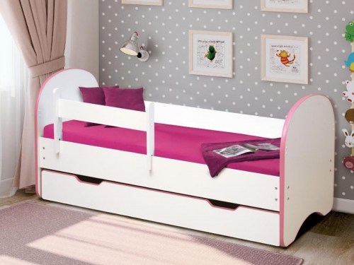 Кровать детская Радуга с 1 ящиком